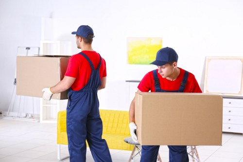 Local movers preparing a home relocation in Sutton