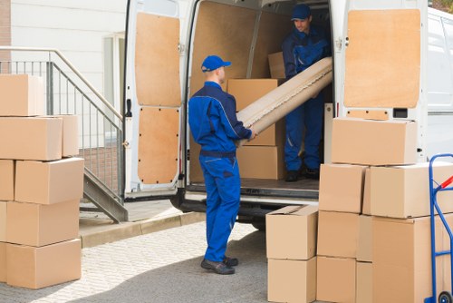 Man with a van service in Sutton handling a local transport job