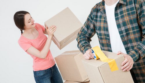 Packing and furniture handling for a move in Sutton