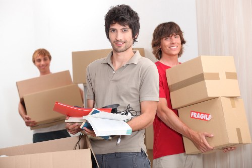 Local removals team helping with a house move in Sutton