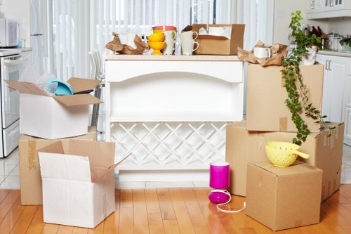 Professional removals crew handling household items in Sutton