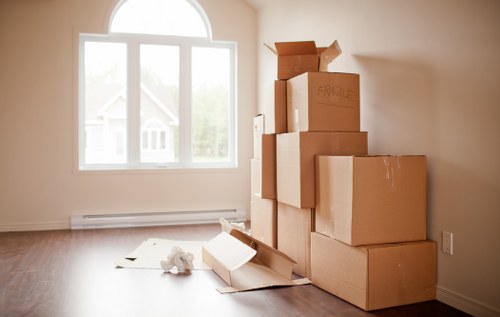 Van transport for a small business move in Sutton