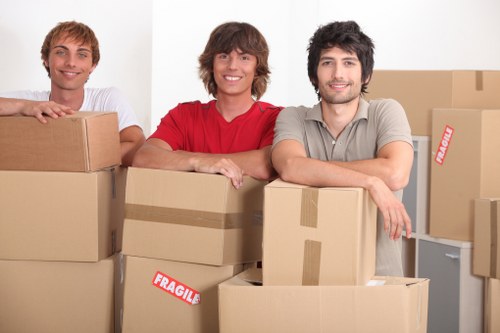Selection of bulky household furniture ready for pick-up