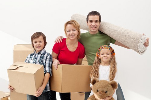 Careful loading and transport for commercial items during a Sutton move