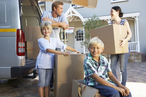 Commercial movers supporting an office relocation in Sutton