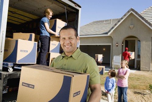Commercial moving truck support for Sutton office relocations